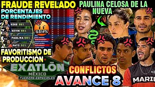 FRAUDE COMPROBADO🤬 AYUDAN A AZULES PAULINA VS FÁTIMA CELA A PASCAL c7 Avance 8 Exatlón México 2024 [upl. by Roche]