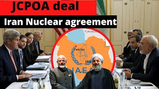 JCPOA  P5  1 Deal  Iran Nuclear Agreement  News Simplified  ForumIAS [upl. by Arretak]