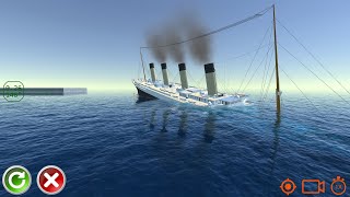 Olympic sinking like Britannic  Ship Handling Simulator  Ship Mooring 3D [upl. by Nnomae]