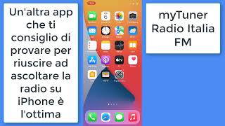 Come Ascoltare la Radio su iPhone [upl. by Netsreik]