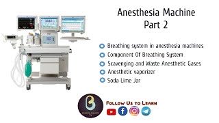 Anesthesia Machine  Part 2  Biomedical Engineers TV [upl. by Roter414]