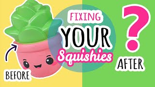 Squishy Makeovers Fixing Your Squishies 35 [upl. by Agn]