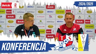 Podbeskidzie  Olimpia Elbląg 00 Betclic 2 LIGA KONFERENCJA PRASOWA 21072024 [upl. by Namrej]