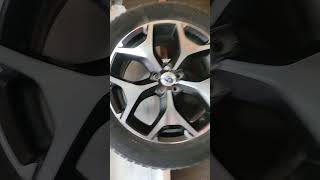 Selling OEM 18 inch wheels with tires  Nokian 22555R18 [upl. by Yerahcaz131]