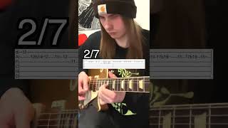 Pantera  10s Guitar Solo With Tabs [upl. by Sarene]