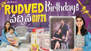 Rudved Birthday కి వచ్చిన Gifts  Keerthi Jai Dhanush  Strikers [upl. by Arsuy]