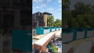 Ride the PeopleMover in Minecraft disney minecraft waltdisneyworld nostalgia peoplemover [upl. by Jovitah]