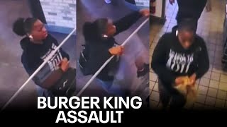 Trackdown Help find woman who sent Oak Cliff Burger King employee to hospital [upl. by Materse]