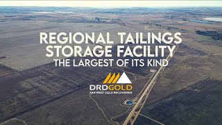 DRDGOLD FWGR Regional Tailings Storage Facility [upl. by Lobel]