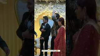 Jannat Zubair Family Adnaan Shaikh Wedding Reception shorts [upl. by Asilegna]