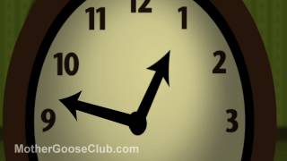 Hickory Dickory Dock Animated  Mother Goose Club Playhouse Kids Song [upl. by Melvin454]