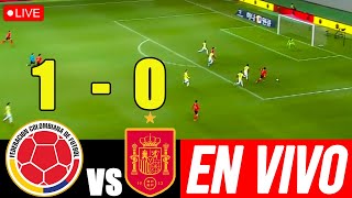 EN VIVO COLOMBIA vs ESPAÑA10 I AMISTOSO POR LA FECHA FIFA 2024 [upl. by Reina873]