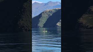 Breathtaking Kayak Experience Stunning View at Glendhu Bay Wanaka New Zealand 🇳🇿 shorts [upl. by Nehgam]