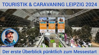 Messerundgang TOURISTIK amp CARAVANING LEIPZIG 2024  Teil 1 Caravaning Camping Zubehör Technik [upl. by Eicyaj]