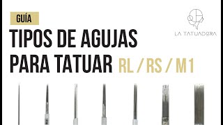 💉 Tipos de agujas para tatuar  Diferencias y características [upl. by Ymassej]