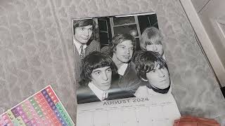 Rolling Stones calendar 2024 [upl. by Strepphon899]