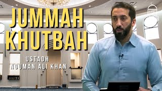 Jummah Khutbah  Ustadh Nouman Ali Khan [upl. by Annoif80]