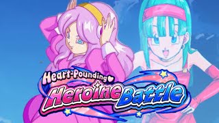 ALL MISSIONS COMPLETED HEARTPOUNDING HEROINE BATTLE VS BULLA DBZ DOKKAN BATTLE [upl. by Lilac]