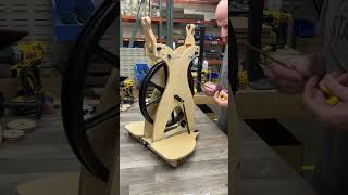 Assembling the Schacht Sidekick Spinning Wheel in Boulder CO ✨ schachtspindle madeintheusa [upl. by Yarahs482]