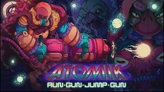 ATOMIK RunGunJumpGun Switch First 16 Minutes on Nintendo Switch  First Look  Gameplay ITA [upl. by Novak]