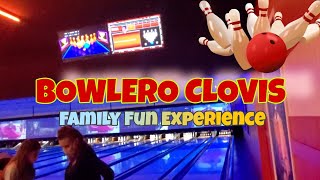 Bowlero Clovis Experience Family Fun and Entertainment ❤ DEBBIES CORNER [upl. by Eceerahs]