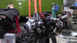 Rebuilding a Vanagon waterboxer engine part 19 [upl. by Georgena939]