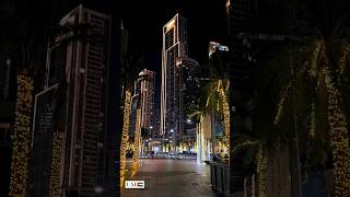 Dubai Night View  walk to Alonedubai burjkhalifadubai dubaimall vlogs shortsforyou reels [upl. by Ahsirtap]