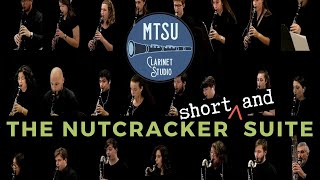 The MTSU Clarinet Choir presents The Nutcracker Short and Suite [upl. by Aneloj]