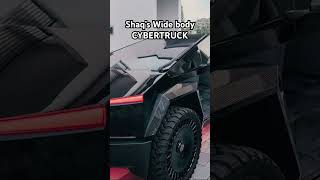 Shaq’s Wide body CYBERTRUCK 🔥tesla cybertruck shaq shaquilleoneal luxury cars ry [upl. by Yramesor]