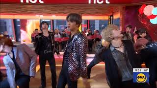 NCT 127 sings quotWe Are Superhumanquot amp quotCherry Bombquot Live in Concert GMA April 18 2019 HD 1080p [upl. by Zeiger943]