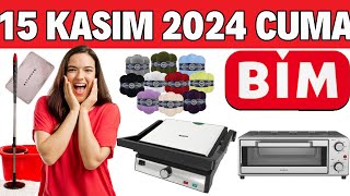 BİM 15 KASIM 2024 AKTÜELİ  SU EMİCİ PASPAS MOPLAR VE BANYO ÜRÜNLERİ  RESMİ KATALOG [upl. by Ardnuaek]