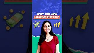 JSW Holdings went up by 75 in 4 sessions heres why shorts [upl. by Noyerb]