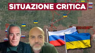 SITUAZIONE CRITICA per gli UCRAINI i RUSSI AVANZANO  Analisi con GEN CAPITINI e C TINAZZI [upl. by Eilojne]