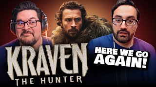 KRAVEN THE HUNTER TRAILER REACTION  Marvel • SpiderMan [upl. by Legnaesoj]