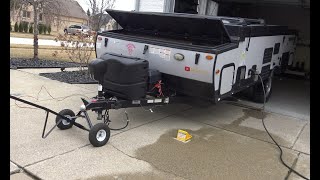 How to Dewinterize  Grease Wheel Bearings  AFrame Camper  TravelTrailer  Aliner  SoloCamping [upl. by Forelli]