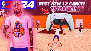 BEST NEW L2 CANCEL TUTORIAL THAT WILL BOOST YOUR SKILL INSTANTLY  NBA 2K24 [upl. by Finer]