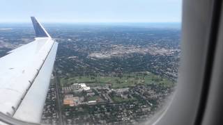 Boston Logan  JFK New York City BOSJFK onboard Delta CRJ 900 [upl. by Bahr]