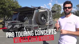 Landcruiser 200 Series Ute Chop Mega Build Vid  Pro Touring Concepts  Norweld [upl. by Eselahs]