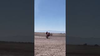 Wheelie Time 🤘💨 rallybikes rallydakar offroad adventure [upl. by Fidela]