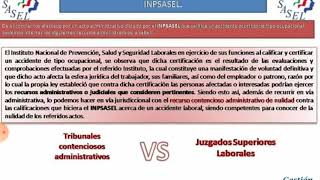 Accidentes de Trabajo certificación INPSASEL [upl. by Norrabal]