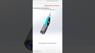 Eye Nut Style Hanger EngineerImagination shorts foryou solidworks model 3d [upl. by Siffre377]