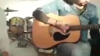 FUOCO NEL FUOCO  ACOUSTIC COVER  L OMBRA DEL GIGANTE [upl. by Einohpets806]