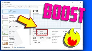 How to Boost Processor or CPU Speed in Windows 10 For Free 3 Tips [upl. by Baalman]