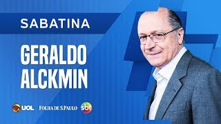 SABATINA COM GERALDO ALCKMIN  UOLFOLHASBT  1109 [upl. by Aiyram371]