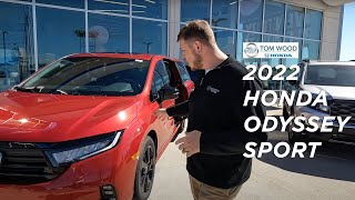 The Radiant Red Honda Odyssey Sport is the Best Mini Van [upl. by Enohs]