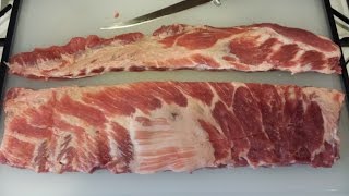 How to Trim Spare Ribs into a St Louis Cut  TruBBQtv [upl. by Ataliah]