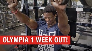 Breon Ansley 1 Week Out – Road to Olympia 2018 [upl. by Circosta]