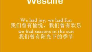 Seasons in the Sun《阳光下的季节》with lyrics and Chinese translation [upl. by Sanburn]