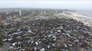 Cyclone Idai pummels Zimbabwe and Mozambique [upl. by Letty426]