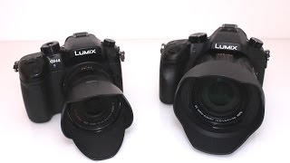 Panasonic FZ1000 vs GH4 4K video low light test not a review [upl. by Kciredes]